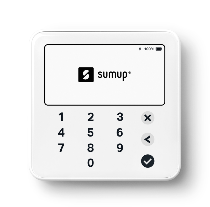 Terminal de pago SumUp Solo Lite: vista frontal